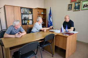 Прием граждан в администрации  Железнодорожного района г.Пензы