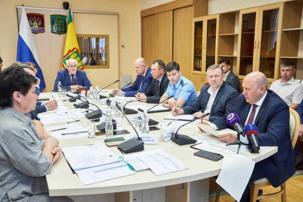 Заседание Правительства Пензенской области под председательством Николая Петровича Симонова