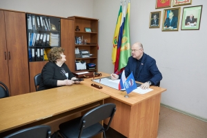 Провел прием граждан в общественной приемной Железнодорожной администрации Пензы