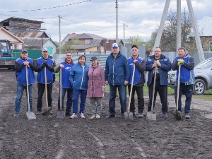 В первом округе проведены работы по отсыпке улиц асфальтовой крошкой