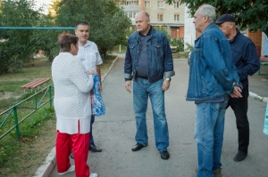 Вадим Супиков провел встречу с жителями улицы Чаадаева