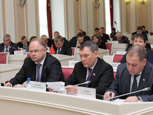 Очередная сессия регионального парламента