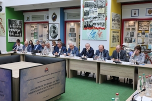 Во Дворце единоборств состоялась дискуссионная площадка на тему совершенствования системы физической подготовки молодежи к военной службе