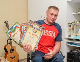 Вадим Супиков поддержал инвалида-колясочника с активной жизненной позицией 