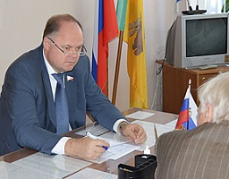 Вадим Супиков провел прием граждан