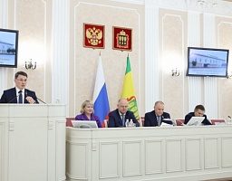 Заседание комитета по агропромышленному комплексу, под председательством Рустяма Агишева
