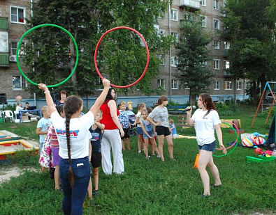 Жители улицы Чехова приняли активное участие в празднике двора