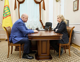 Рабочая встреча с заместителем Руководителя Аппарата Правительства РФ Ольгой Владимировной Кривонос