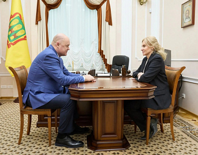 Рабочая встреча с заместителем Руководителя Аппарата Правительства РФ Ольгой Владимировной Кривонос