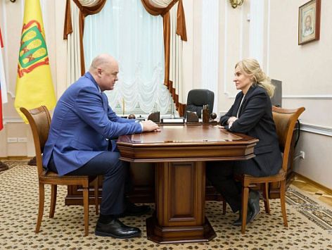 Рабочая встреча с заместителем Руководителя Аппарата Правительства РФ Ольгой Владимировной Кривонос