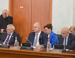 Заседание Комиссии Совета законодателей РФ по проблемам международного сотрудничества