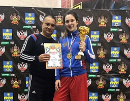 Мария Арисова завоевала золотую медаль на первенстве России