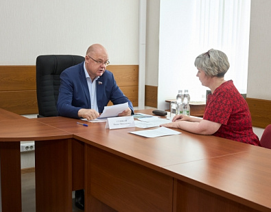 Прием граждан в Законодательном Собрании Пензенской области