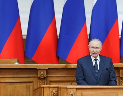 Традиционная встреча Президента России Владимира Владимировича Путина с законодателями РФ состоялась в Таврическом дворце