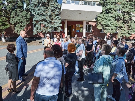 Во всероссийский день библиотек представители библиотечного сообщества Пензенской области отправились в музей-заповедник «Тарханы»