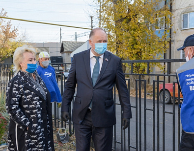 Оказана помощь школе первого избирательного округа