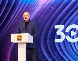 Принял участие в торжественном мероприятии, посвященном юбилею телеканала «Экспресс»