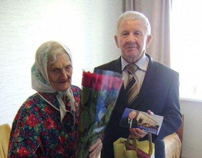 90-летие отмечает ветеран труда Александра Квасова