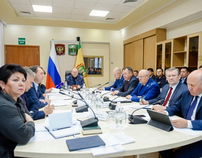 Заседание регионального Правительства