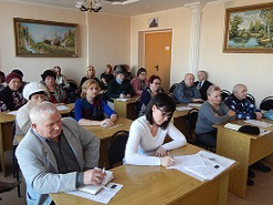 Глава администрации района Олег Денисов провел совещание с председателями уличных комитетов