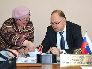 Вадим Супиков провел прием граждан