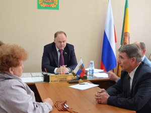 Вадим Супиков провел прием граждан