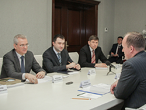 Иван Белозерцев обсудил ряд социально значимых проектов с руководством ПАО «Ростелеком»