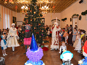 На праздник к малышам пришел лучший Дед Мороз страны