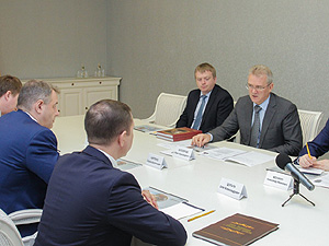 Губернатор провёл рабочую встречу с представителями компании «РуссНефть»