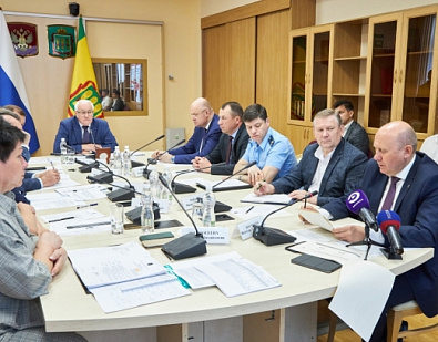 Заседание Правительства Пензенской области под председательством Николая Петровича Симонова