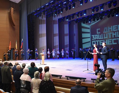 Вадим Супиков принял участие в торжественном мероприятии по случаю Дня защитника Отечества 