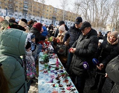 На территории школы № 47 Железнодорожного района города Пензы состоялся народный праздник «Широкая Масленица»