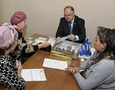 Вадим Супиков провёл приём граждан