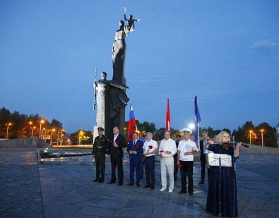 Пензенцы зажгли «Свечу памяти»