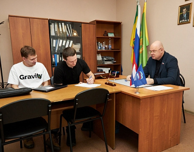 Прием в общественной приемной Железнодорожного района города Пензы в рамках депутатской деятельности